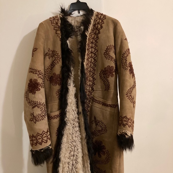 COPY - Afghan Shearling Coat - Picture 1 of 4